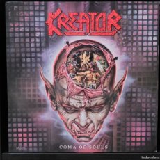 Discos de vinilo: KREATOR - COMA OF SOULS - LP 1990 -EXCELENTE ESTADO - VER FOTOS. Lote 380741589