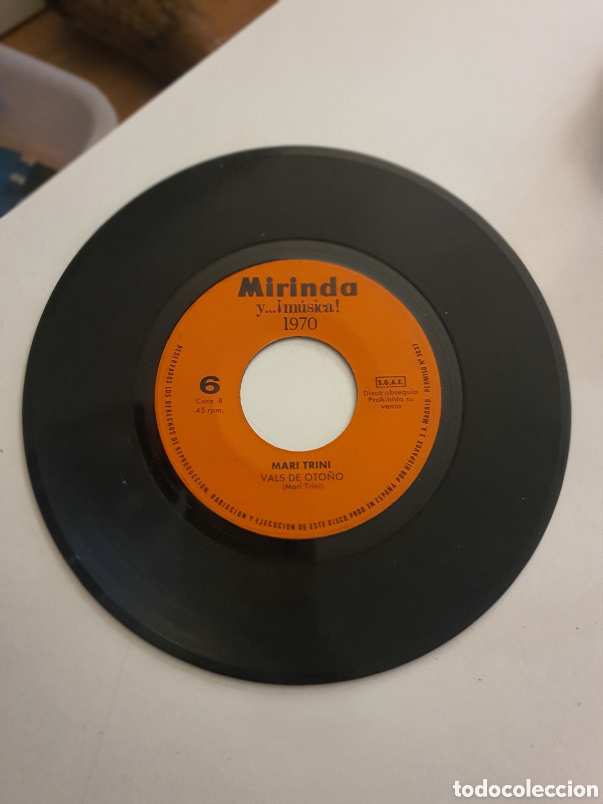 Discos de vinilo: disco mirinda mari trini - Foto 1