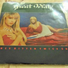 Discos de vinilo: GREAT WHITE – ONCE BITTEN TWICE SHY - SINGLE 1989