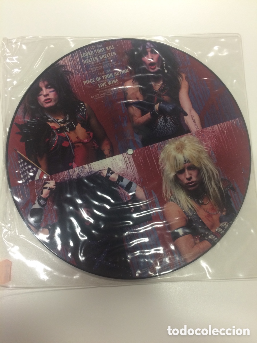 Discos de vinilo: MOTLEY CR&Uuml;E. Picture disc. - Foto 2