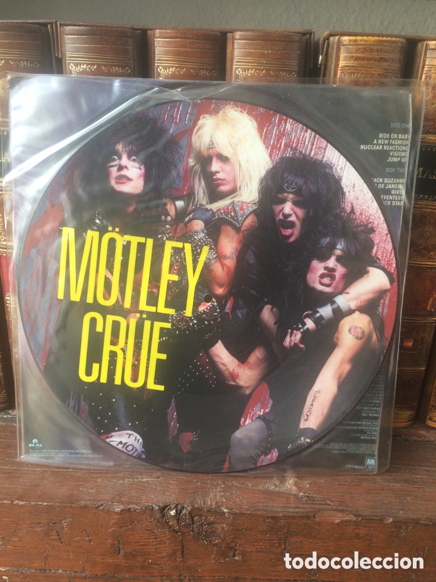 Discos de vinilo: MOTLEY CR&Uuml;E. Picture disc. - Foto 5