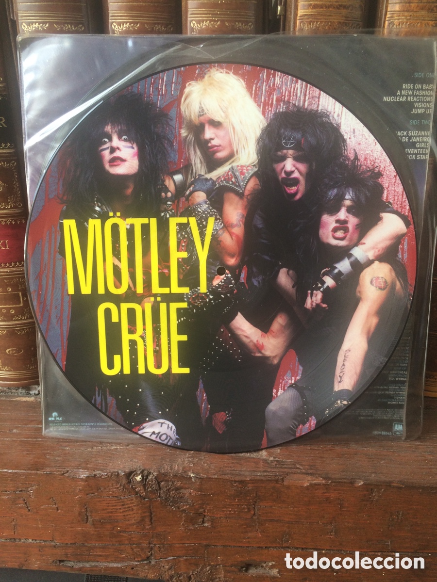 Discos de vinilo: MOTLEY CR&Uuml;E. Picture disc. - Foto 7