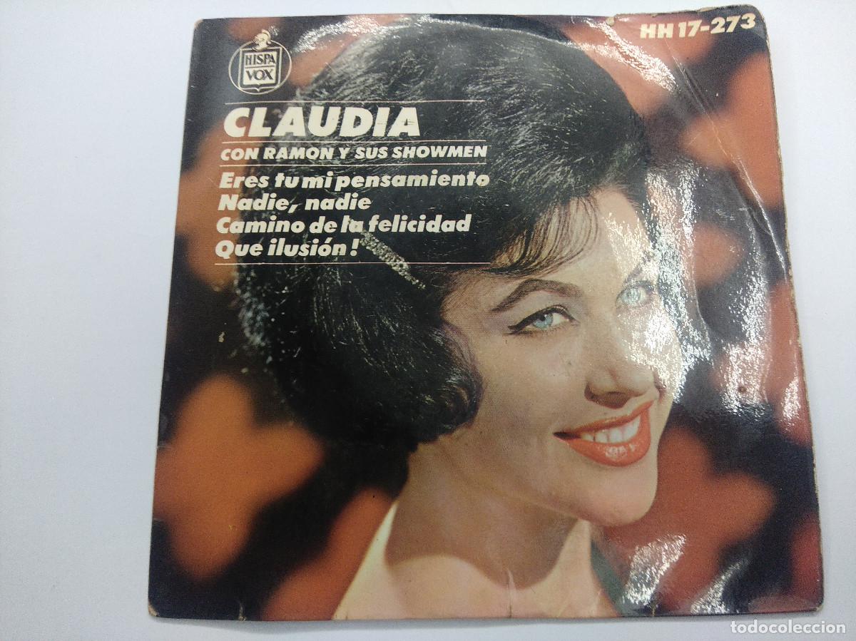 Discos de vinilo: CLAUDIA/ERES TU MI PENSAMIENTO/SINGLE. - Foto 1