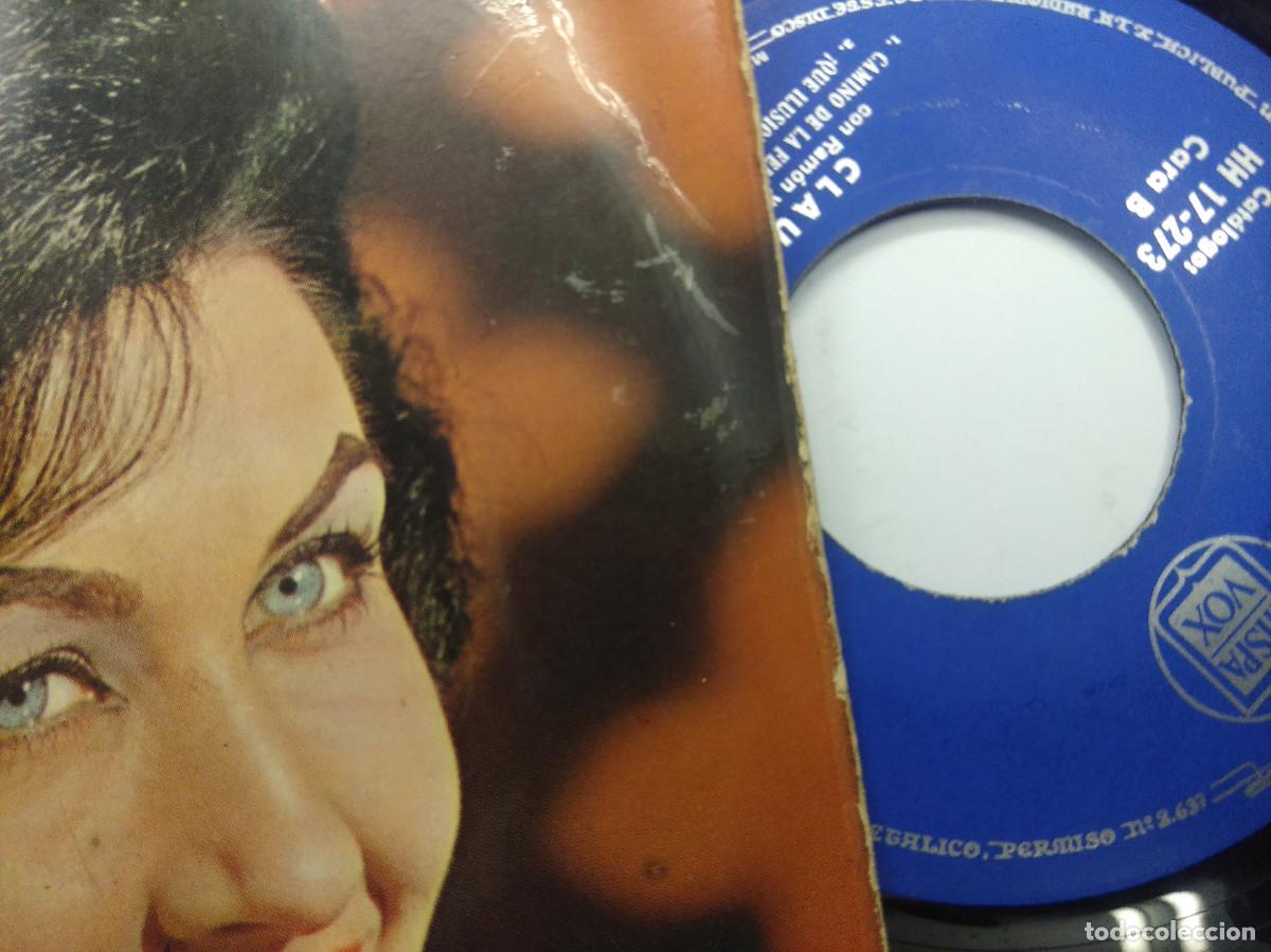 Discos de vinilo: CLAUDIA/ERES TU MI PENSAMIENTO/SINGLE. - Foto 2