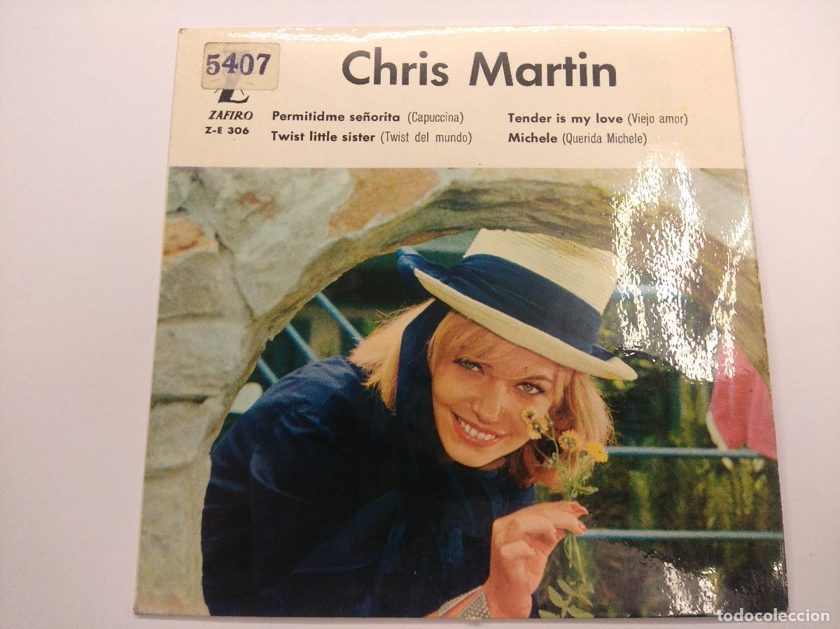 Discos de vinilo: CHRIS MARTIN/PERMITIDME SE&Ntilde;ORITA/SINGLE. - Foto 1
