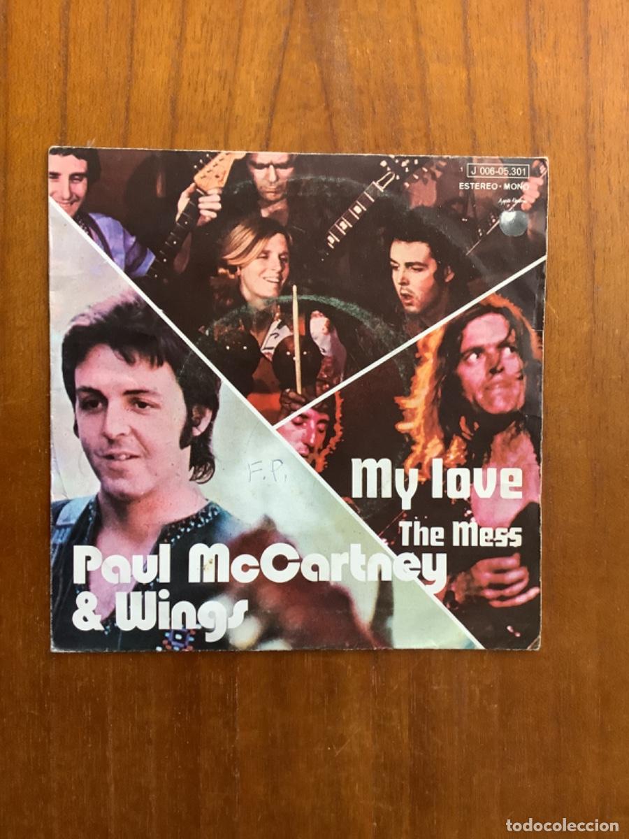 Discos de vinilo: SINGLE PAUL McCARTNEY-MY LOVE - Foto 1