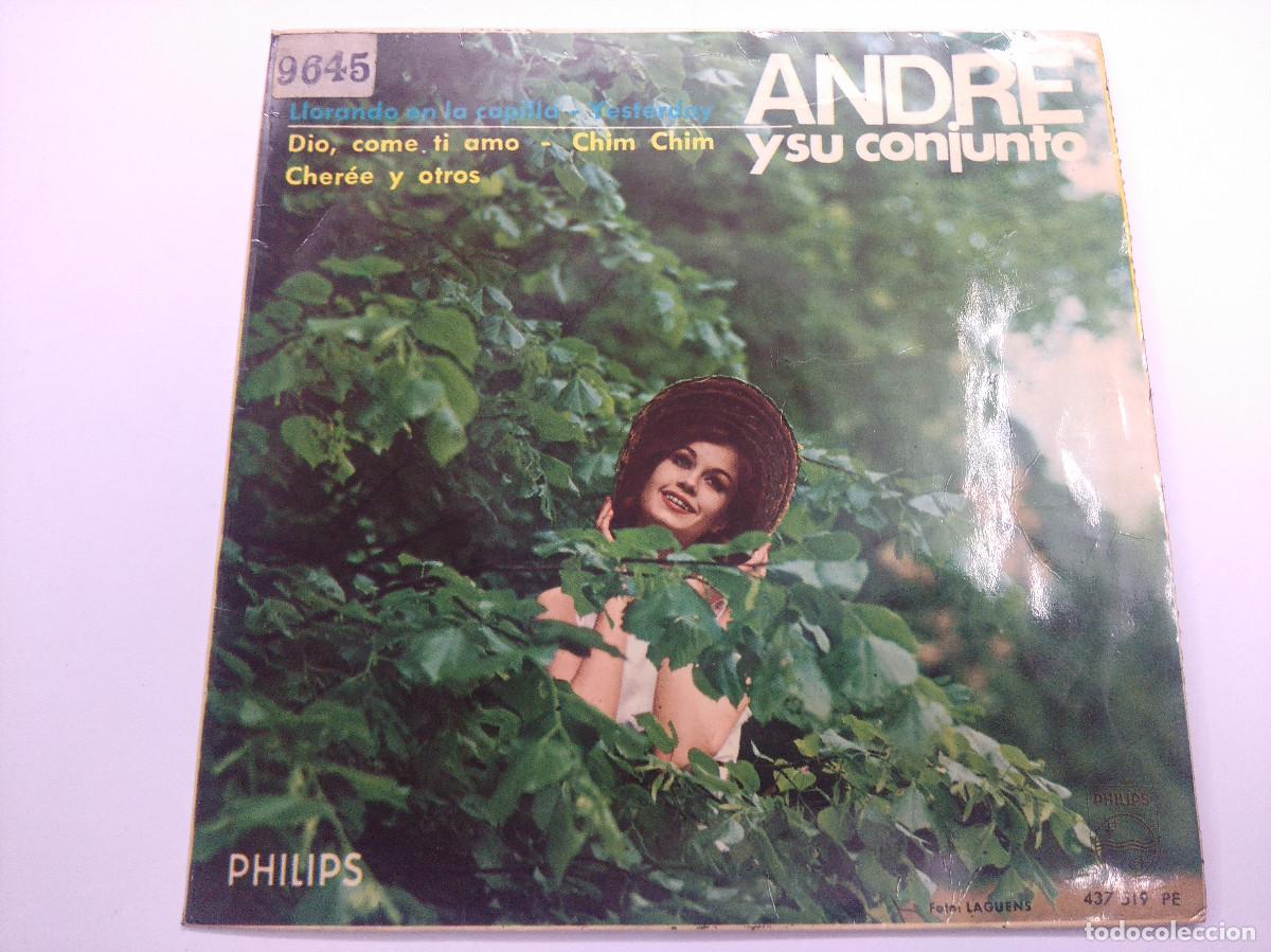 Discos de vinilo: ANDRE Y SU CONJUNTO/AYER/SINGLE. - Foto 1
