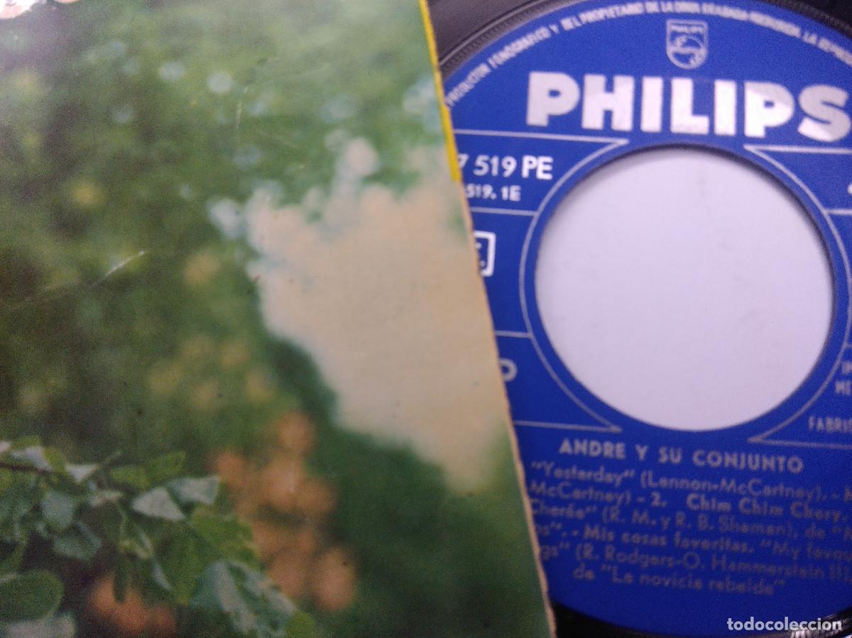 Discos de vinilo: ANDRE Y SU CONJUNTO/AYER/SINGLE. - Foto 2