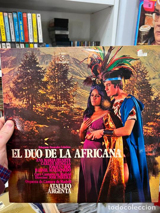 Discos de vinilo: LP EL DUO DE LA AFRICANA - Foto 1