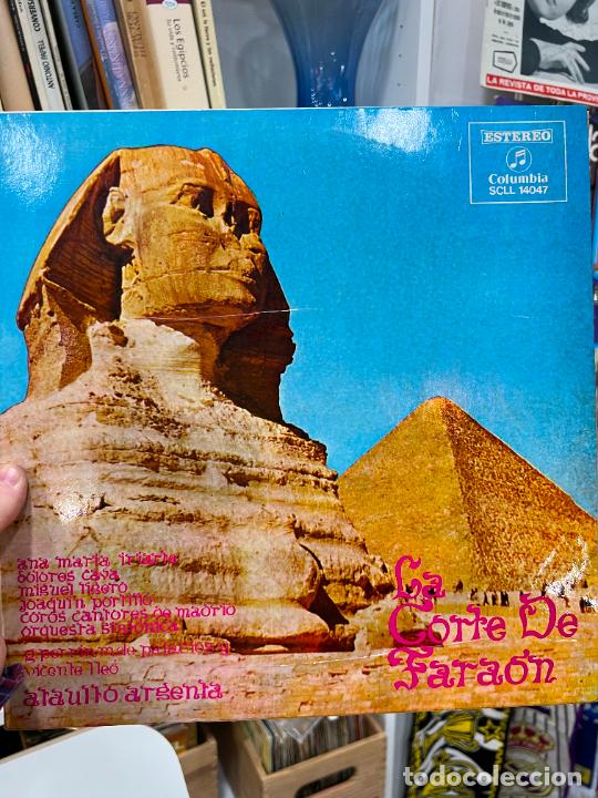 Discos de vinilo: LP LA CORTE DE FARAON - Foto 1