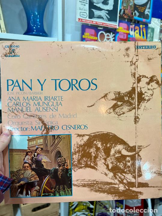 Discos de vinilo: LP PAN Y TOROS - Foto 1