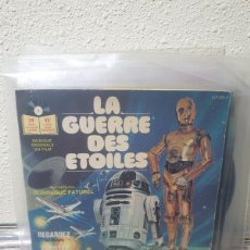 Discos de vinilo: LA GUERRA DE LAS GALAXIAS / DOMINIQUE PATUREL / EDICIÓN FRANCESA / BUENA VISTA RECORDS 1982. Lote 380822829