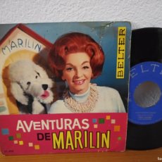 Discos de vinilo: EP INFANTIL - HERTA FRANKEL - AVENTURAS DE MARILIN - BELTER (1964). Lote 380826799