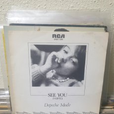 Discos de vinilo: DEPECHE MODE / VERTE / EDICIÓN ESPAÑOLA / PROMOCIONAL / RCA VICTOR 1982. Lote 380827264