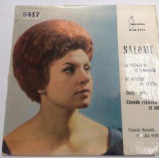 Discos de vinilo: SALOME/LA BALADA DE LA TROMPETA/SINGLE.. Lote 380840759