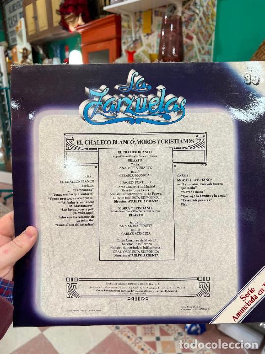 Discos de vinilo: LP EL CHALECO BLANCO - Foto 2