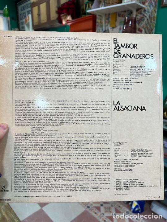 Discos de vinilo: LP EL TAMBOR DE GRANADEROS - Foto 2