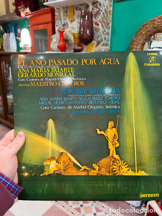 Discos de vinilo: LP EL A&Ntilde;O PASADO POR AGUA - Foto 1