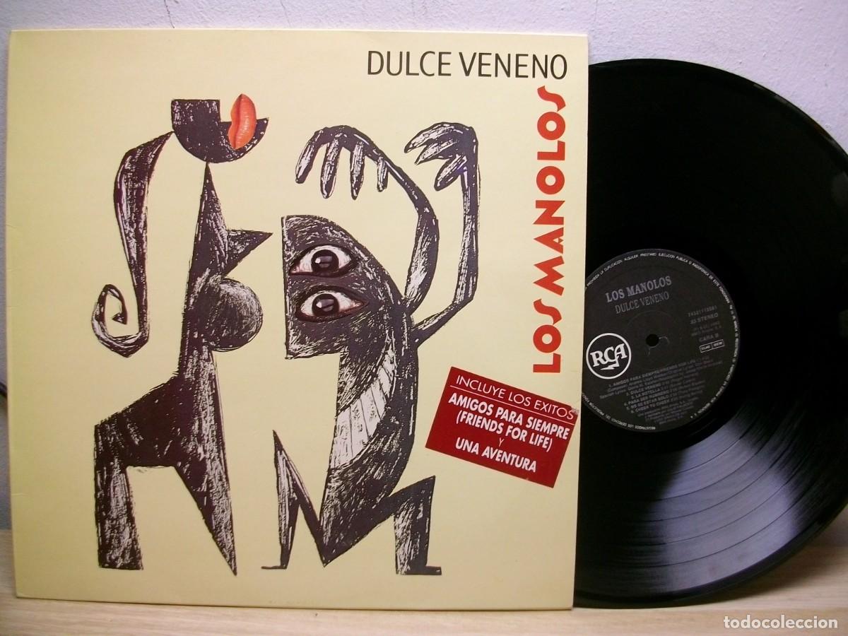 Discos de vinilo: Los Manolos &ndash; Dulce Veneno LP - Foto 1