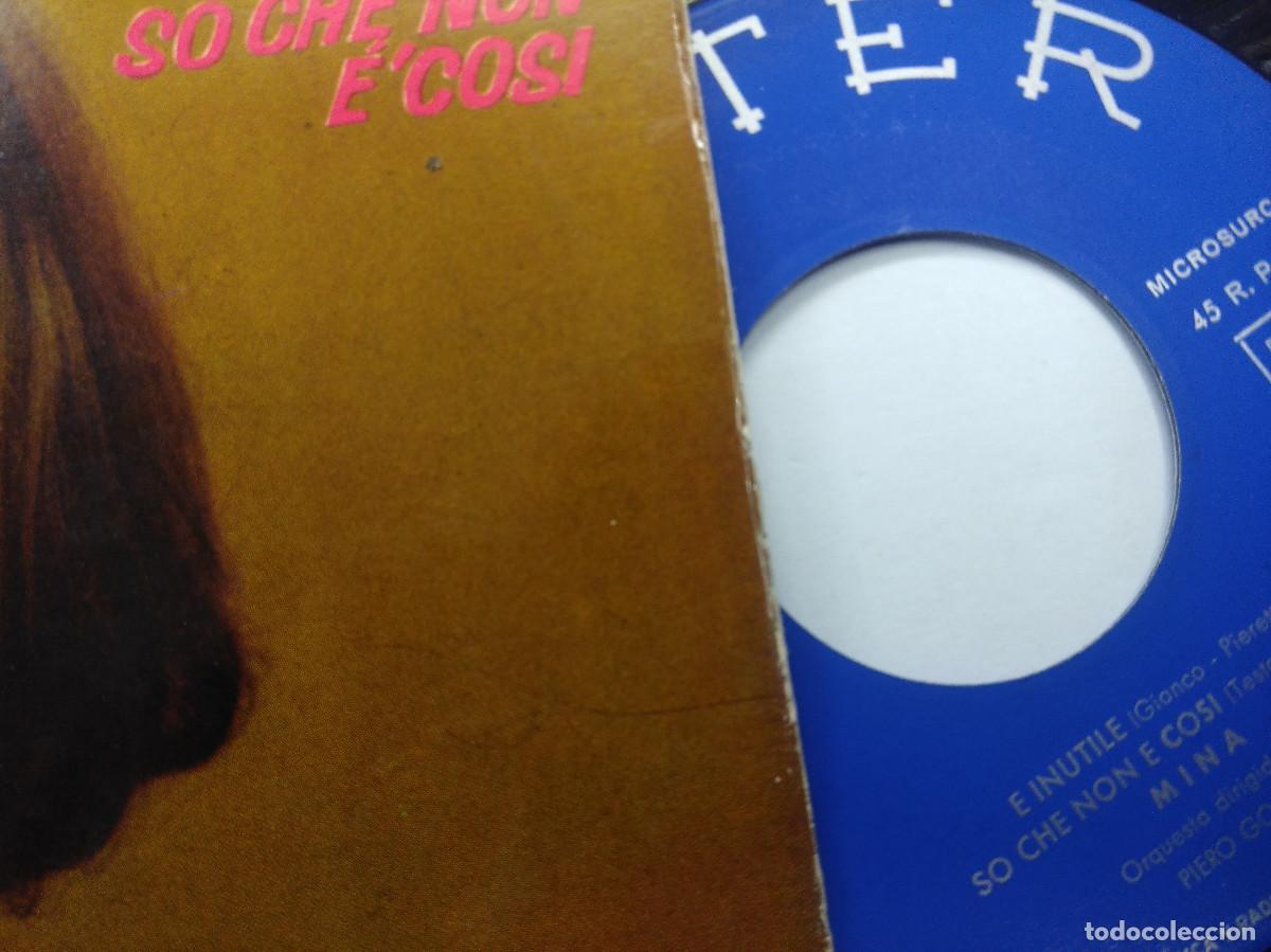 Discos de vinilo: MINA/CITTA VOUTA/SINGLE. - Foto 2