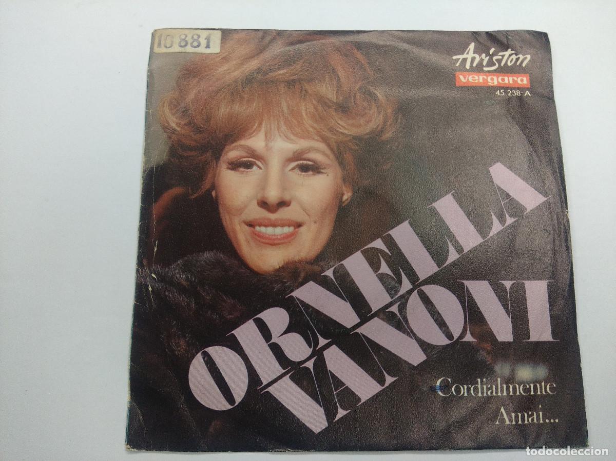 Discos de vinilo: ORNELLA VANONI/CORDIALMENTE/SINGLE. - Foto 1