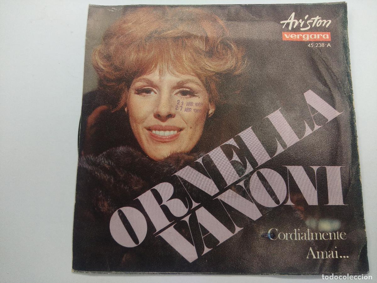 Discos de vinilo: ORNELLA VANONI/CORDIALMENTE/SINGLE. - Foto 3