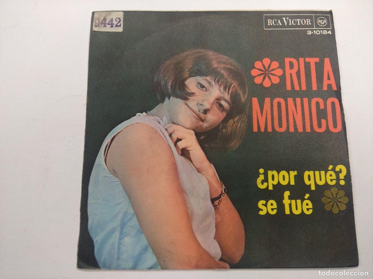 Disques de vinyle: RITA MONACO/POR QUE SE FUE/SINGLE.