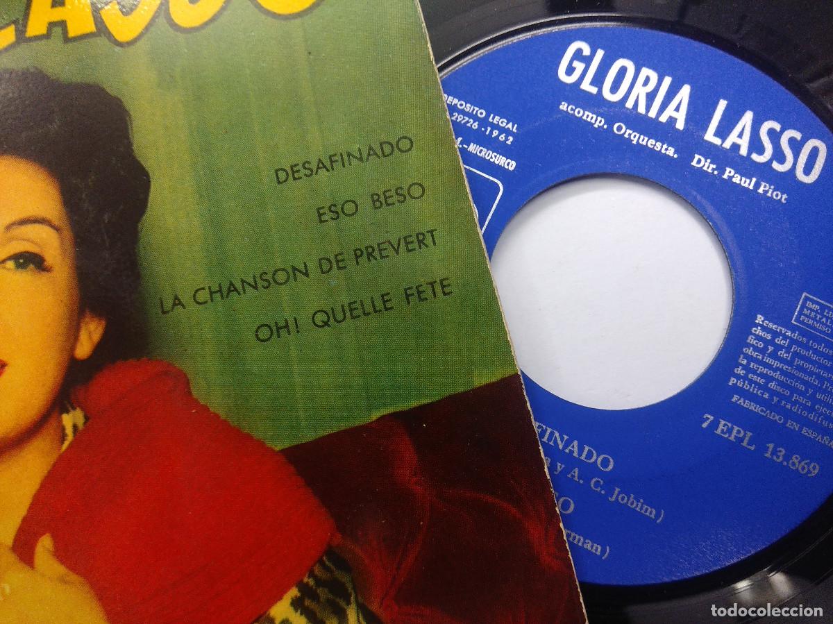 Discos de vinilo: GLORIA LASSO/DESAFINADO/SINGLE. - Foto 2