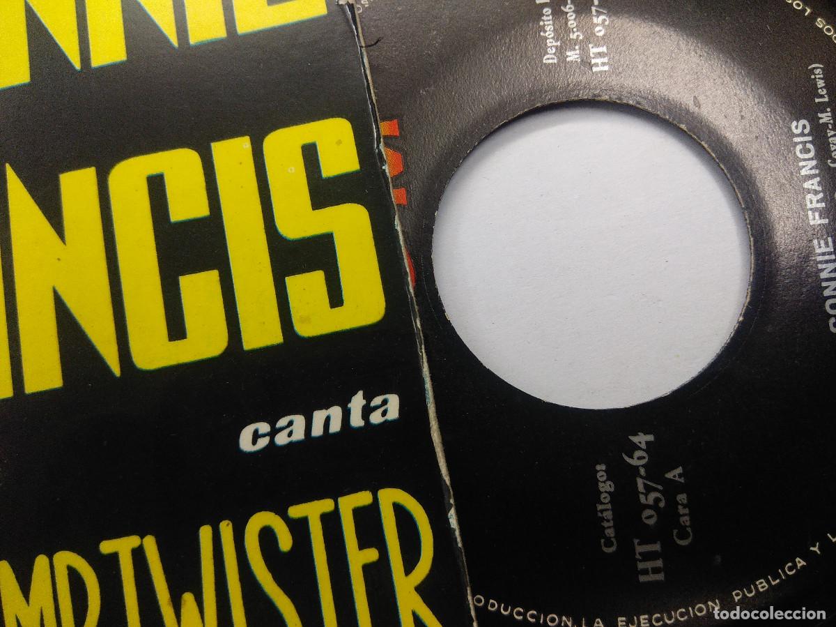 Discos de vinilo: CONNIE FRANCIS/MR.TWISTER/SINGLE. - Foto 2