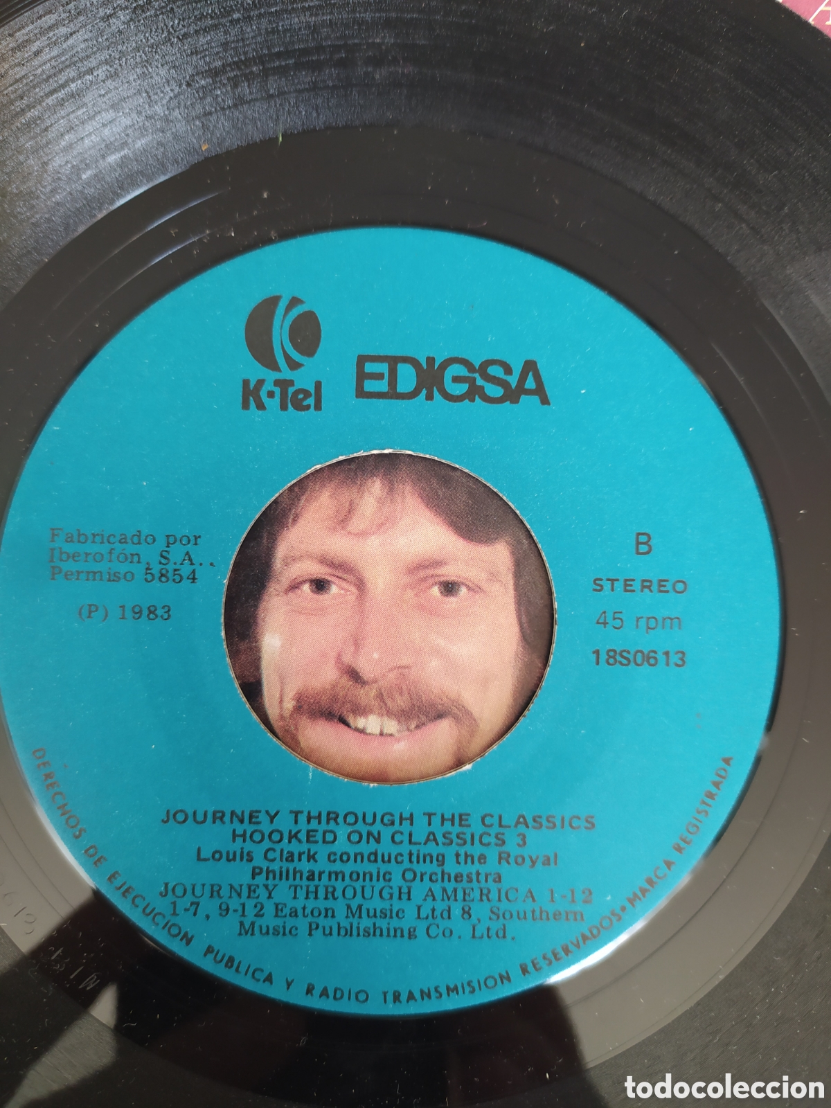 Discos de vinilo: Single Journey through the classics. Hokeed on Classics 3. Louis Clark - Foto 4