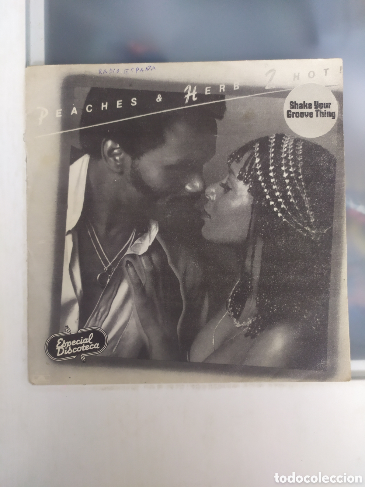 Discos de vinilo: Single Peaches & Herb. Shake your grovee thing parte 1 y 2 - Foto 1