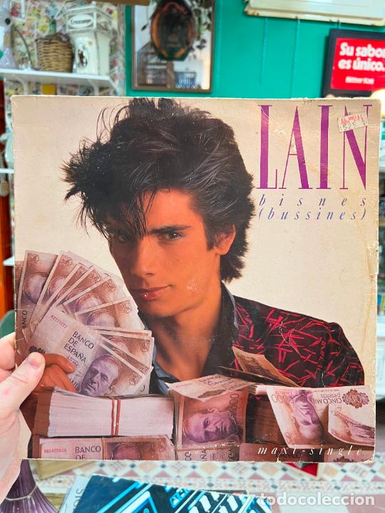 Discos de vinilo: LP LAIN - BISNES - Foto 1
