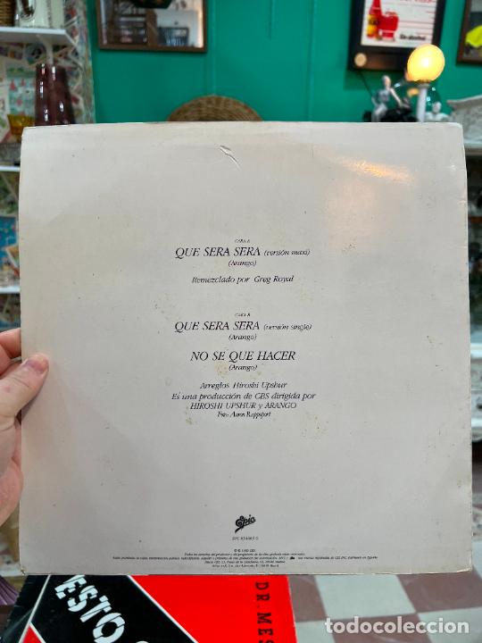 Discos de vinilo: LP ARANGO - QUE SERA SERA - Foto 2