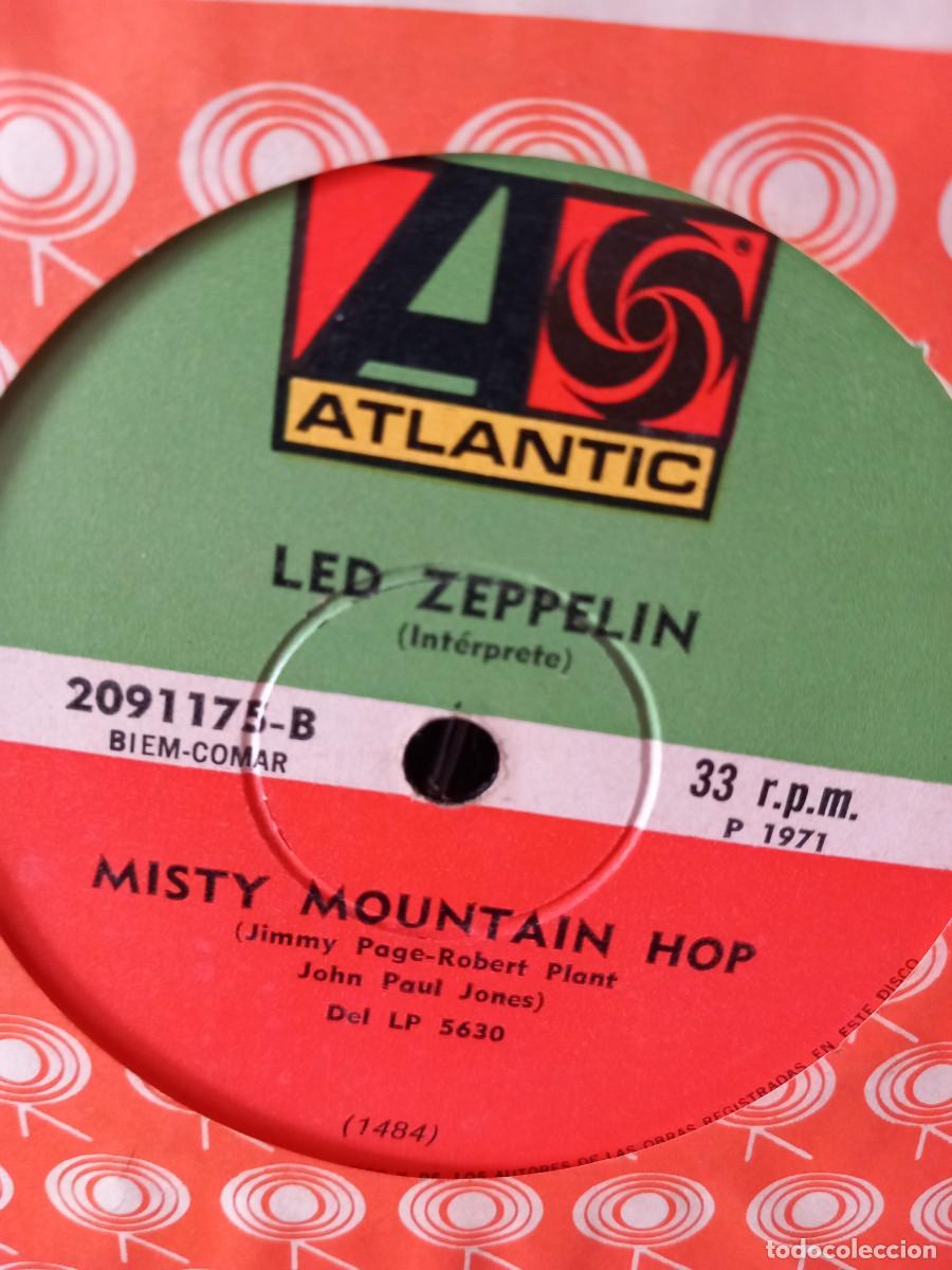 Discos de vinilo: Led Zeppelin &lrm;&ndash; Perro Negro - simple arg. - Foto 1