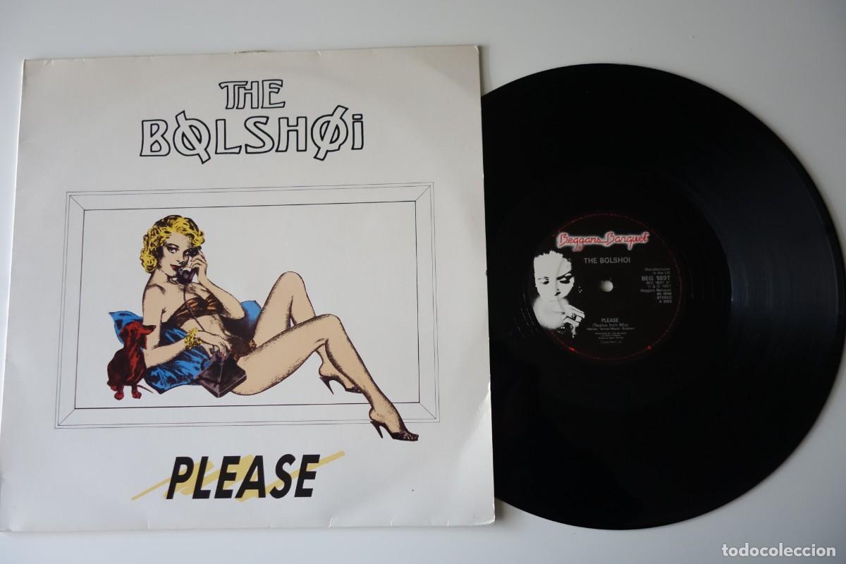 Discos de vinilo: BOLSHOI: Please. 12&rdquo; Vinilo Original UK - Foto 1