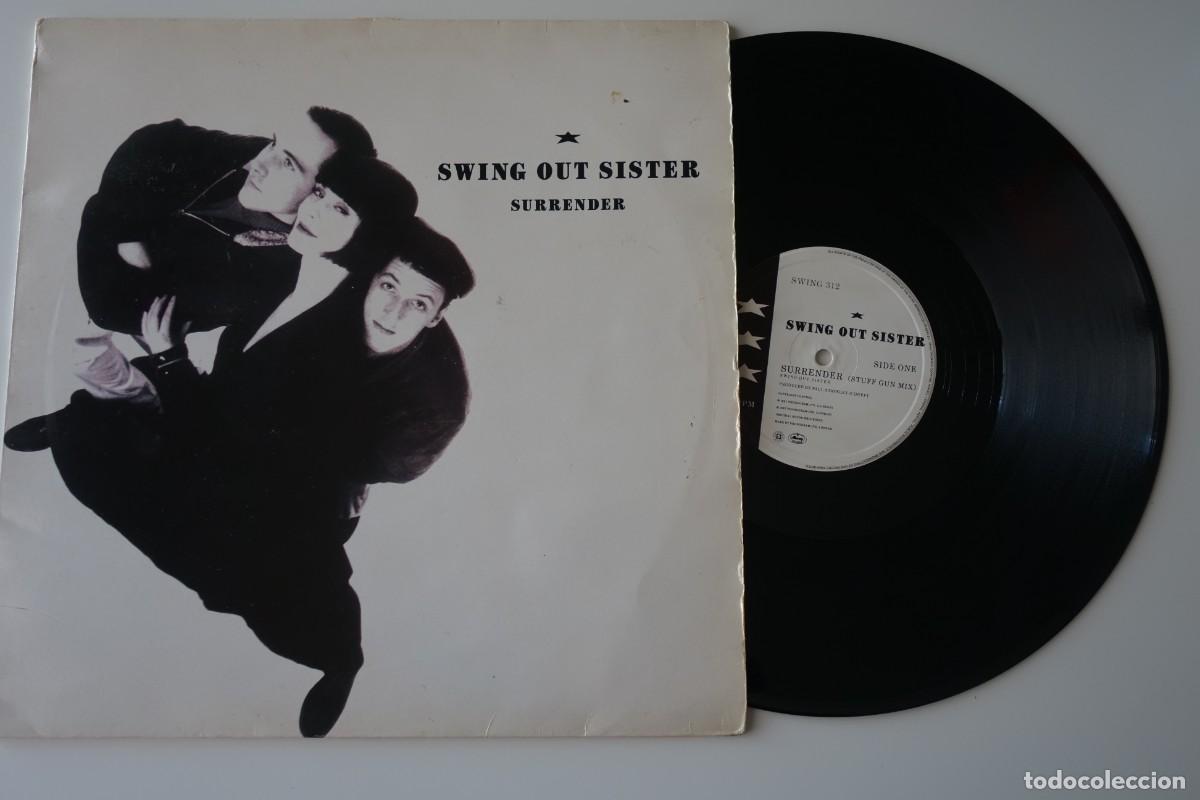 Discos de vinilo: SWING OUT SISTER: Surrender. 12&rdquo; Vinilo Original UK - Foto 1
