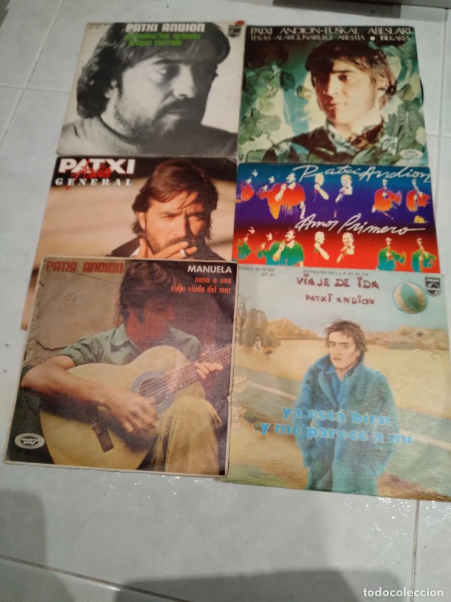 Discos de vinilo: PATXI ANDION-LOTE 6 SINGLES- - Foto 1
