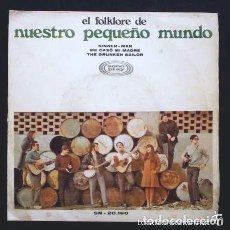 Discos de vinilo: NUESTRO PEQUEÑO MUNDO (SINGLE SONO PLAY 1968) - SINNER MAN / ME CASO MI MADRE. Lote 57810004