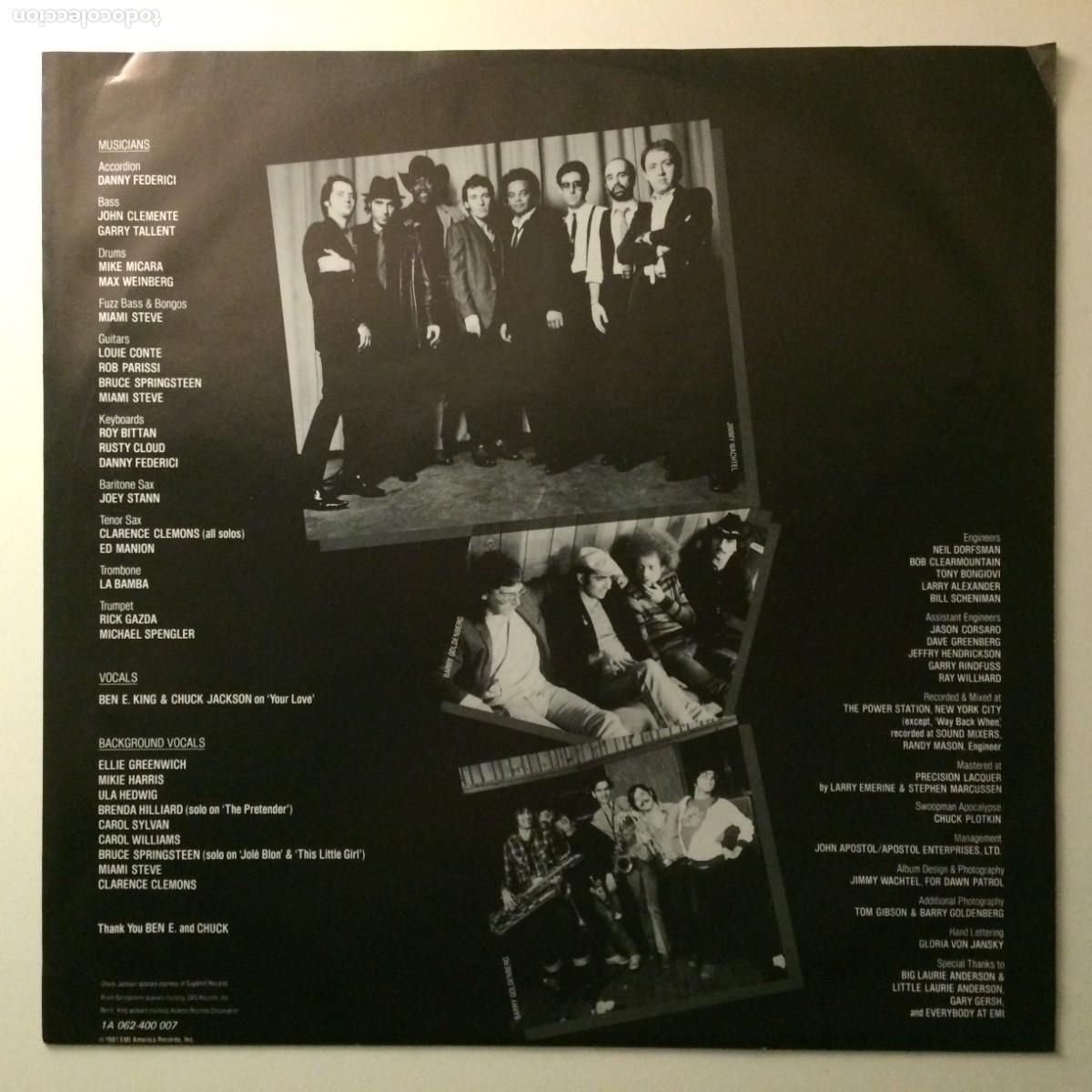 Discos de vinilo: Gary U.S. Bonds &lrm;&ndash; Dedication , Holanda 1981 EMI America - Foto 4