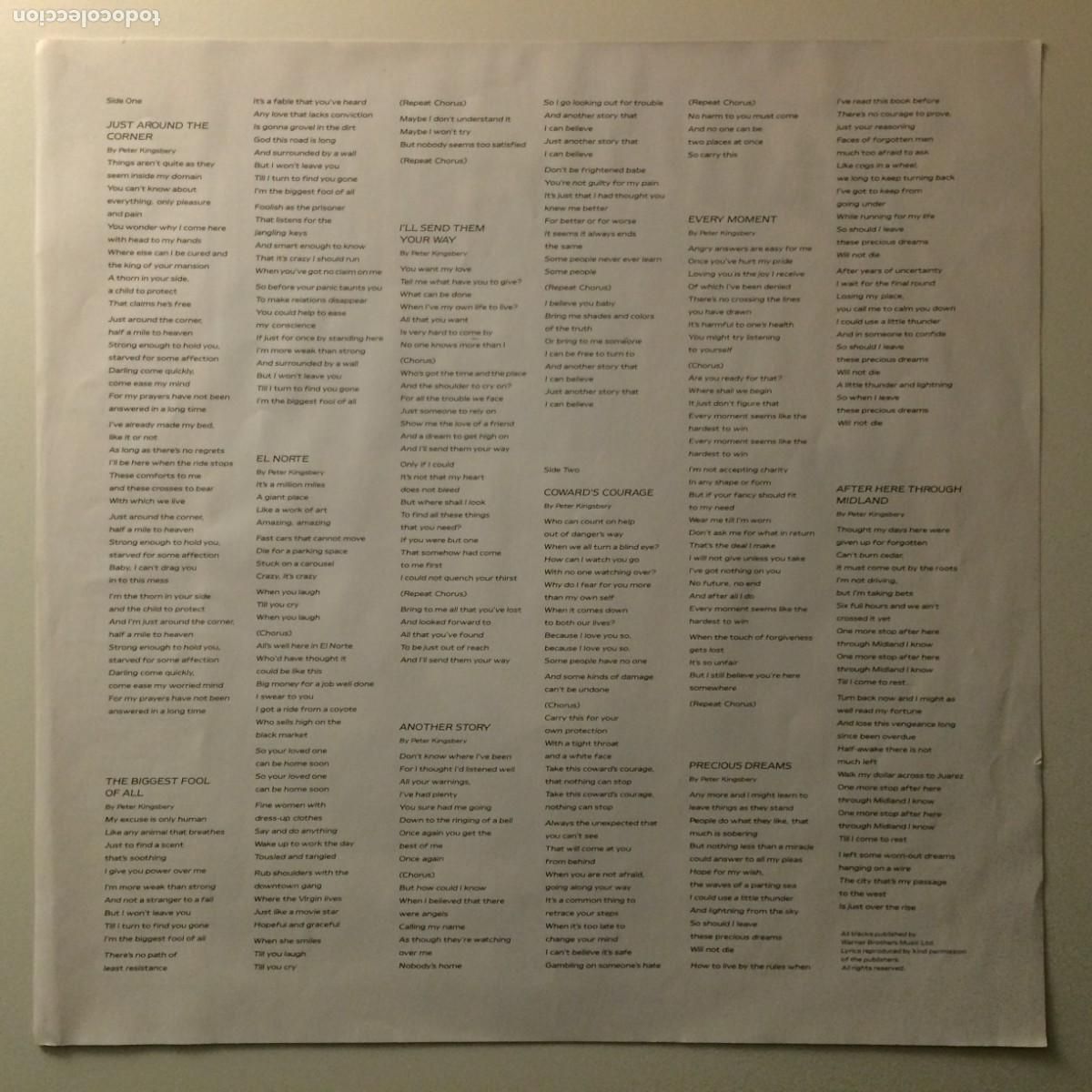 Discos de vinilo: Cock Robin &lrm;&ndash; After Here Through Midland , UK 1987 CBS - Foto 3