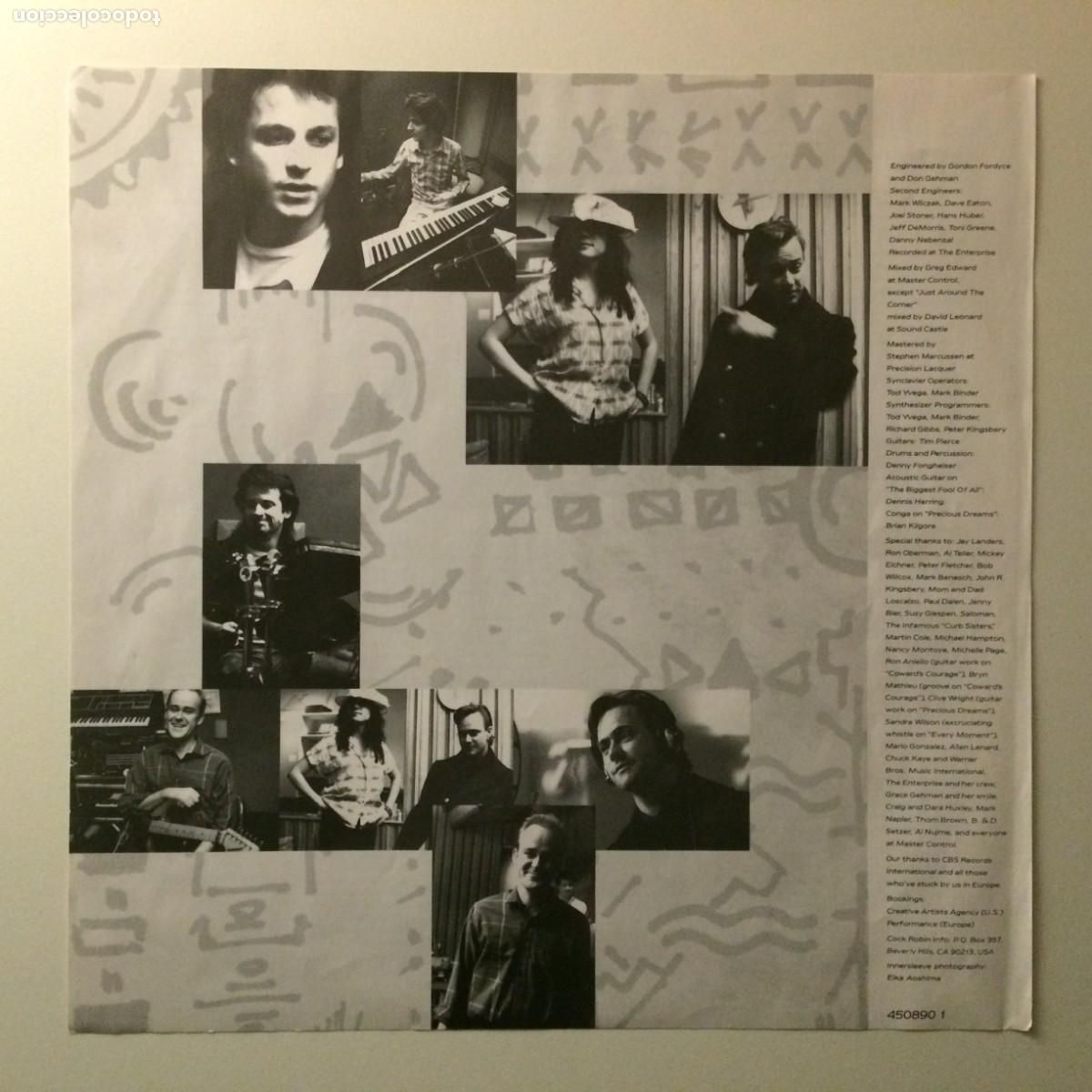 Discos de vinilo: Cock Robin &lrm;&ndash; After Here Through Midland , UK 1987 CBS - Foto 4