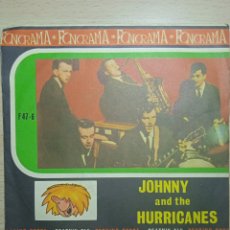 Discos de vinilo: SINGLE 7” JOHNNY AND THE HURRICANES 1963 PROMO. ROCKING GOOSE.. Lote 381052684