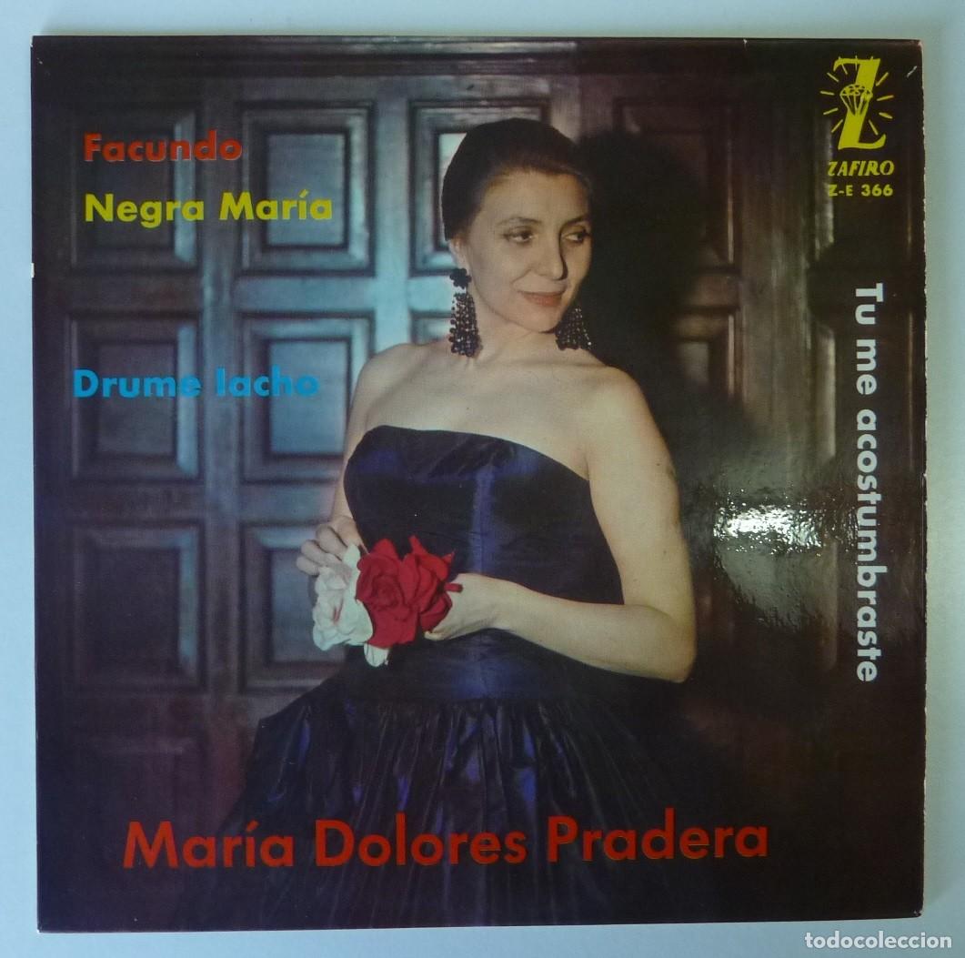 Discos de vinilo: MARIA DOLORES PRADERA / FACUNDO+3 / 1962 / EP - Foto 1