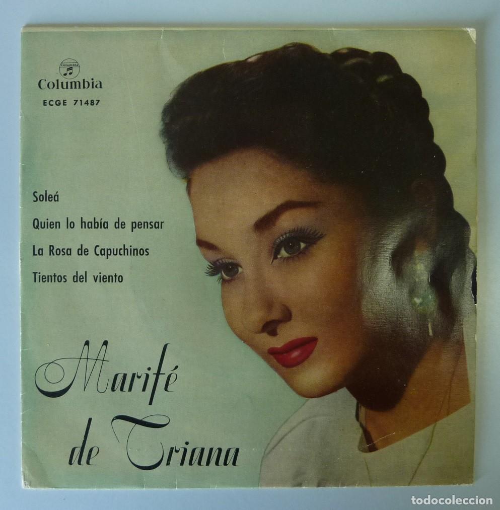 Discos de vinilo: MARIFE DE TRIANA / SOLEA+3 / 1961 / EP - Foto 1