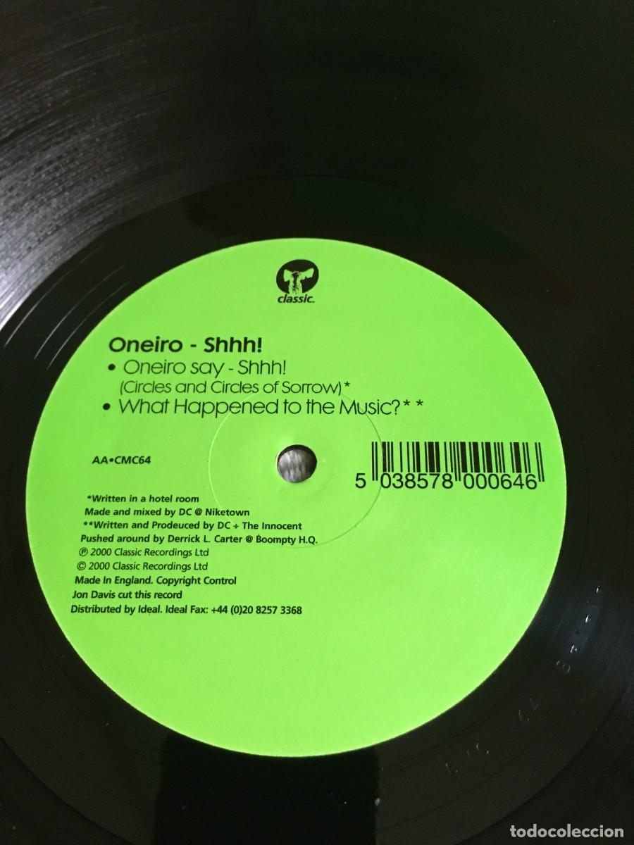 Discos de vinilo: Oneiro &lrm;&ndash; Shhh! - Foto 2