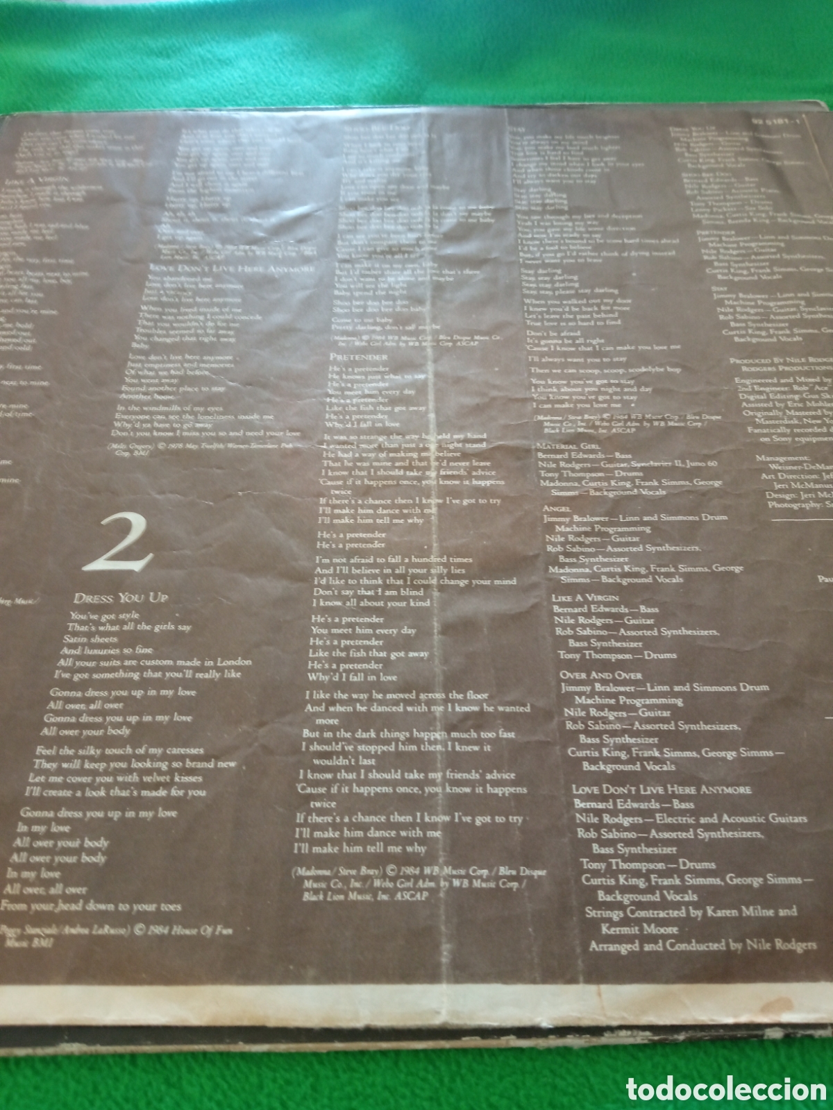 Discos de vinilo: Madonna - Like a Virgin - Foto 3