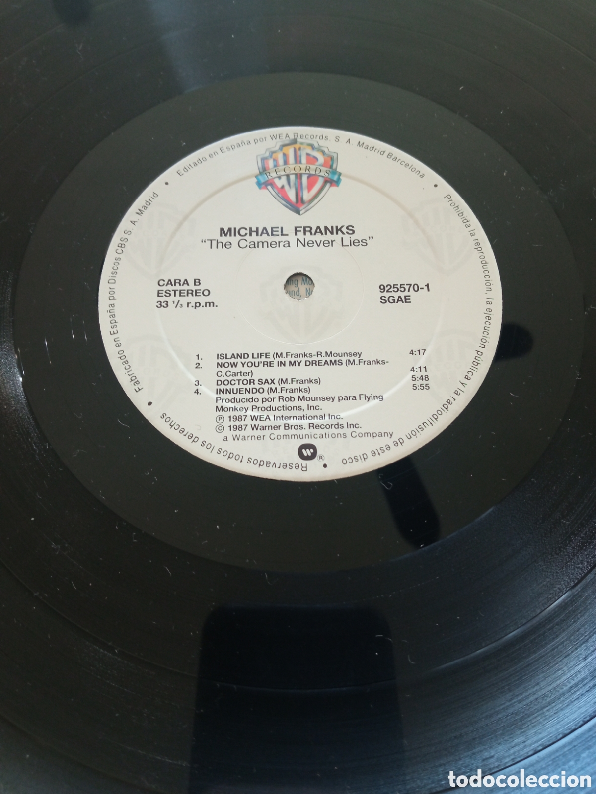 Discos de vinilo: Michael Frank - The camera never lies - Foto 5