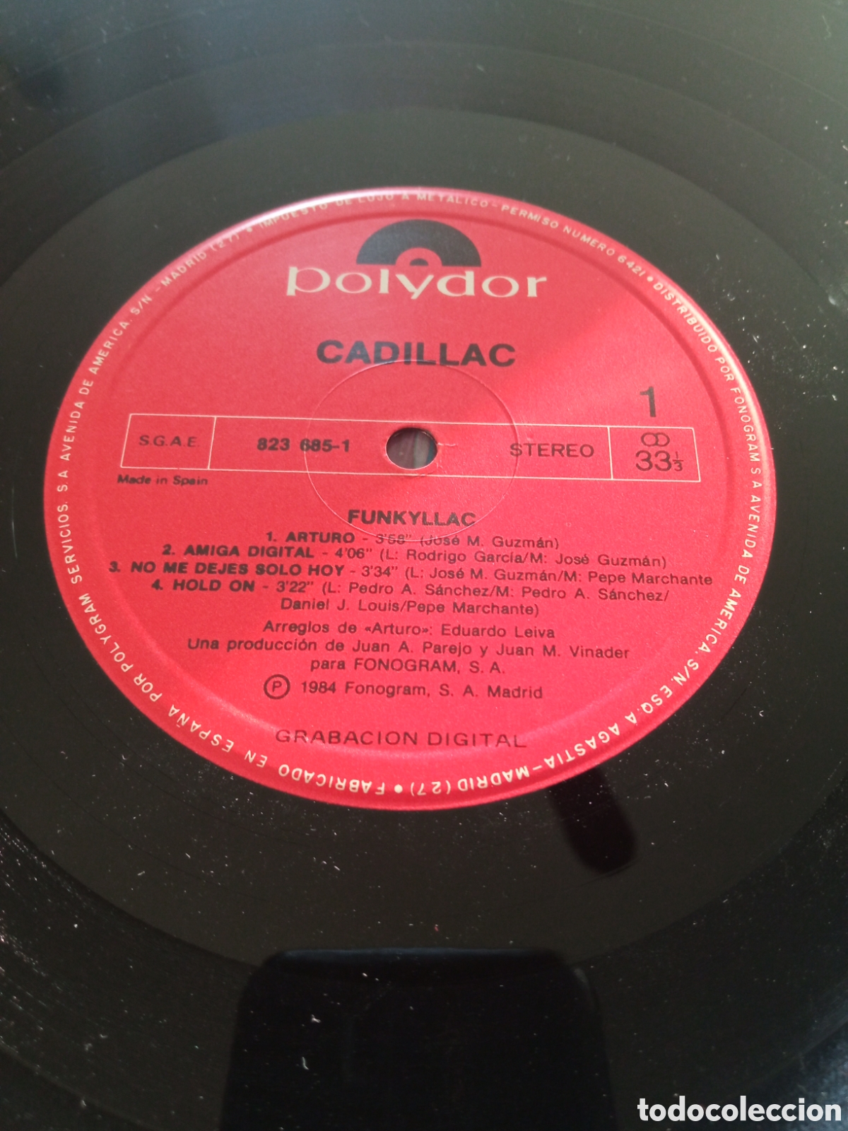 Discos de vinilo: Cadillac - Funkyllac - Foto 3