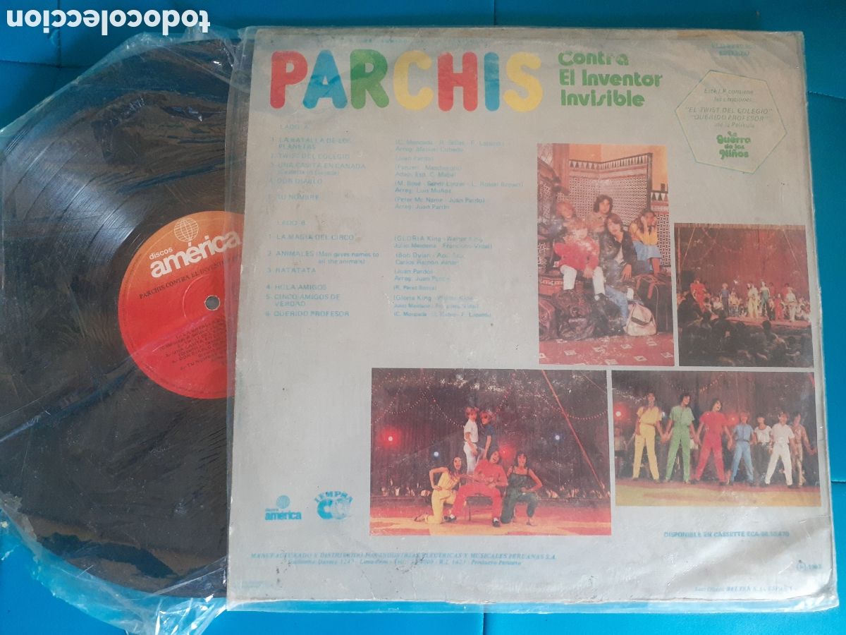 Discos de vinilo: Parchis contra el inventor invisible - Foto 2
