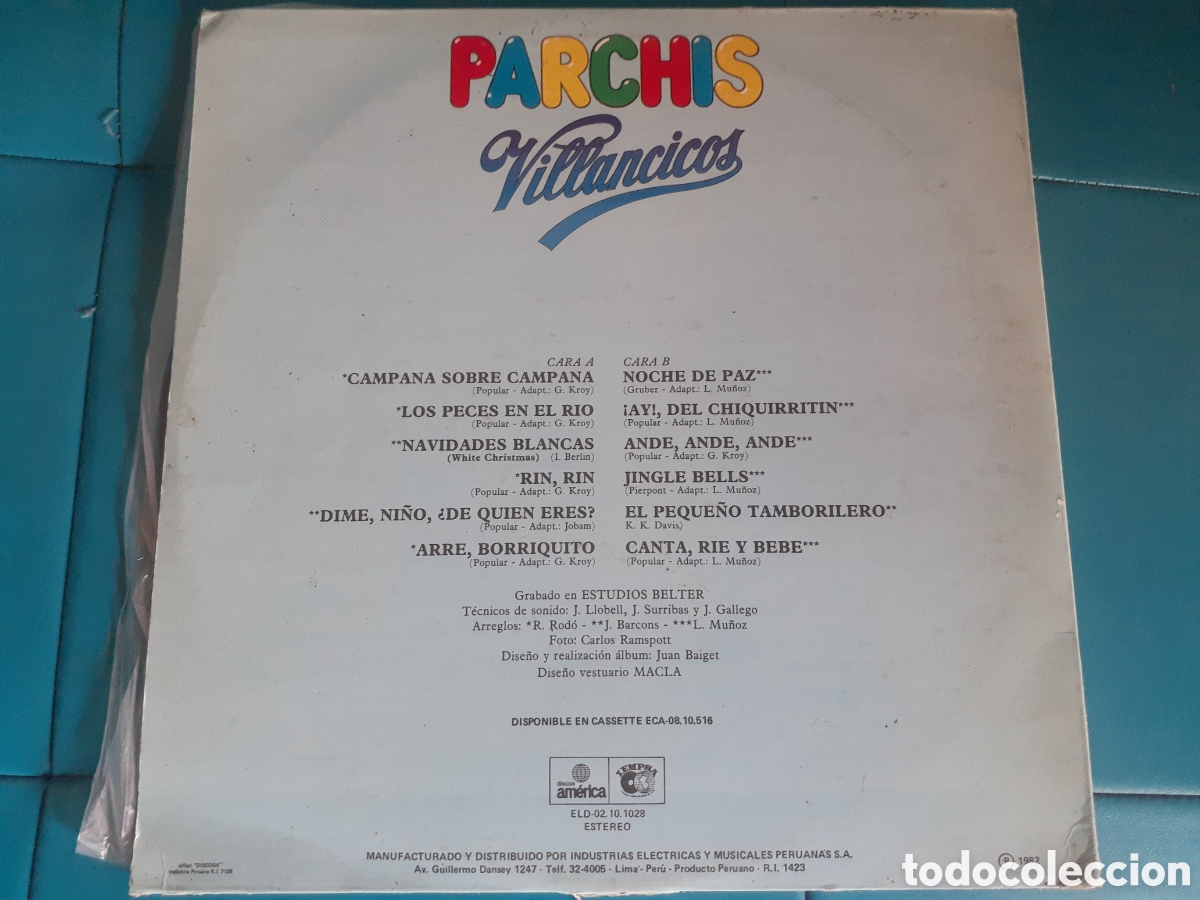 Discos de vinilo: Parchis Villancicos - Foto 3